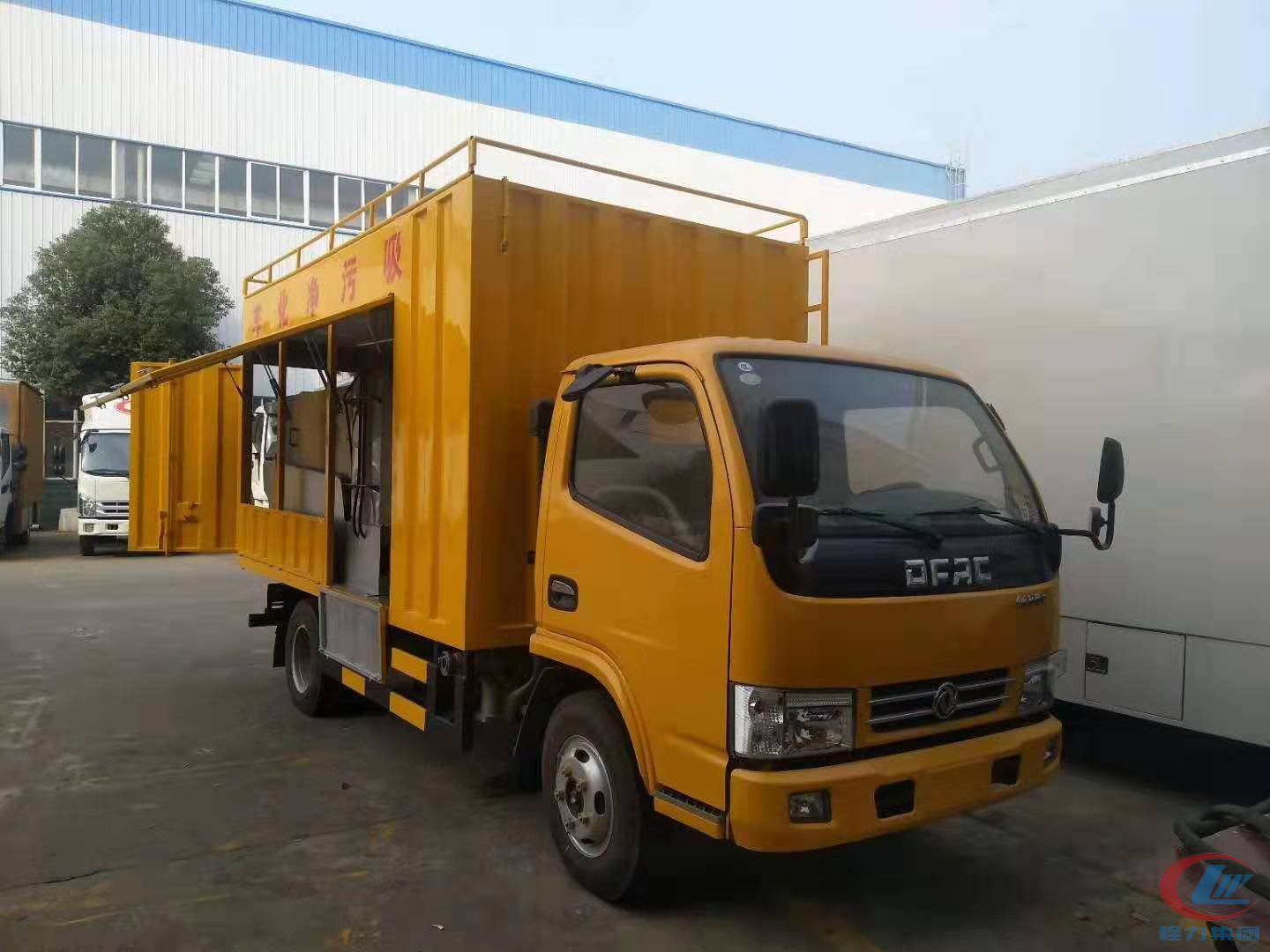 蓝牌东风多利卡D6污水处理车